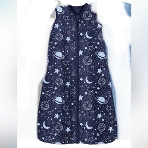 NWT Blue Space themed Baby Sleep Sack 6-12 months